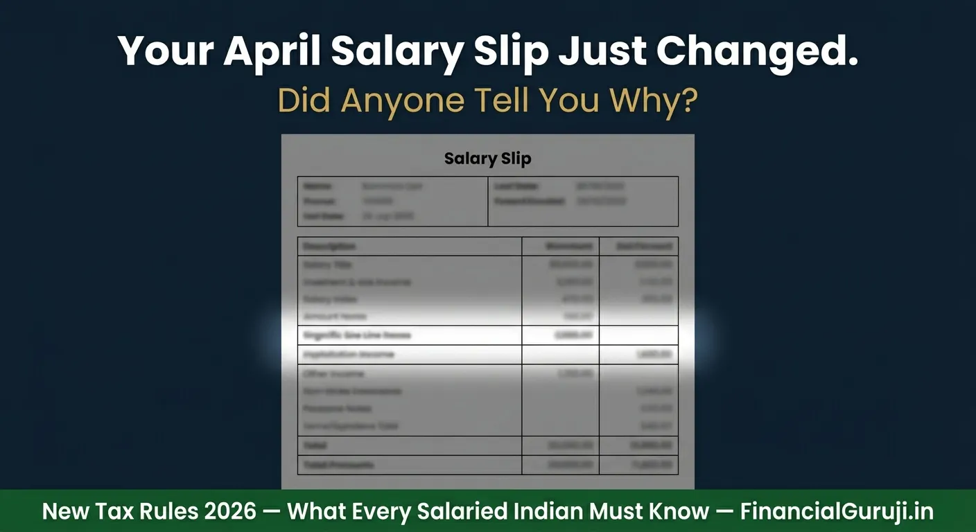 New income tax rules April 2026 salary slip changes showing Form 130 replacing Form 16 meal card exemption increased to Rs 200 and children education allowance hiked for salaried employees